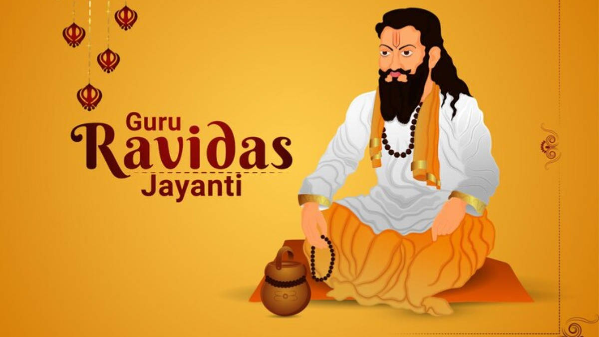 Guru Ravidass Teacher Of Spiritual Freedom Background