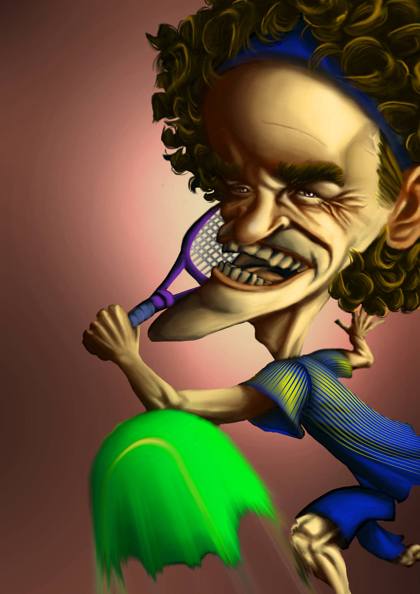 Gustavo Kuerten Caricature