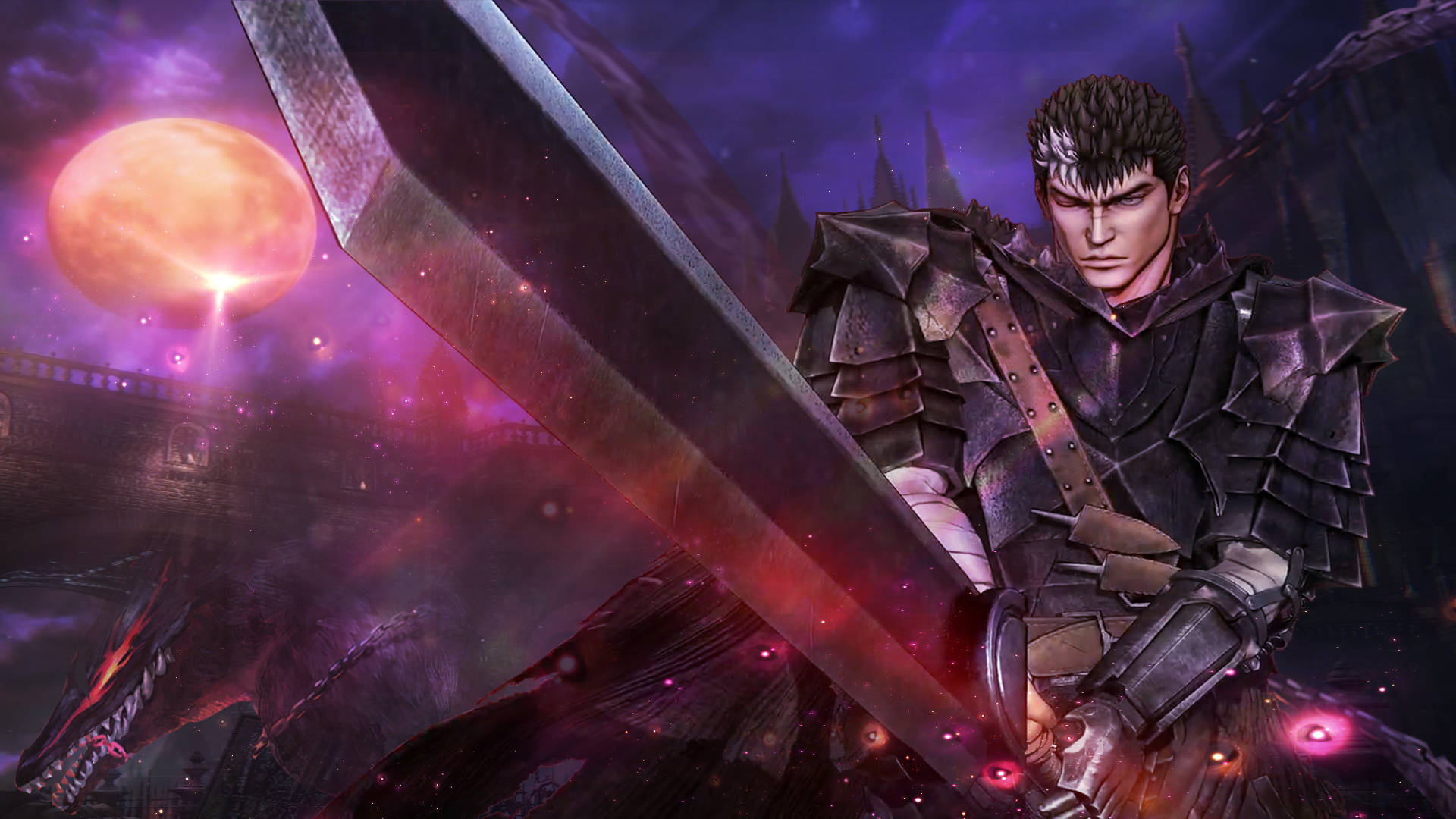 Guts - The Black Swordsman Of Berserk Background