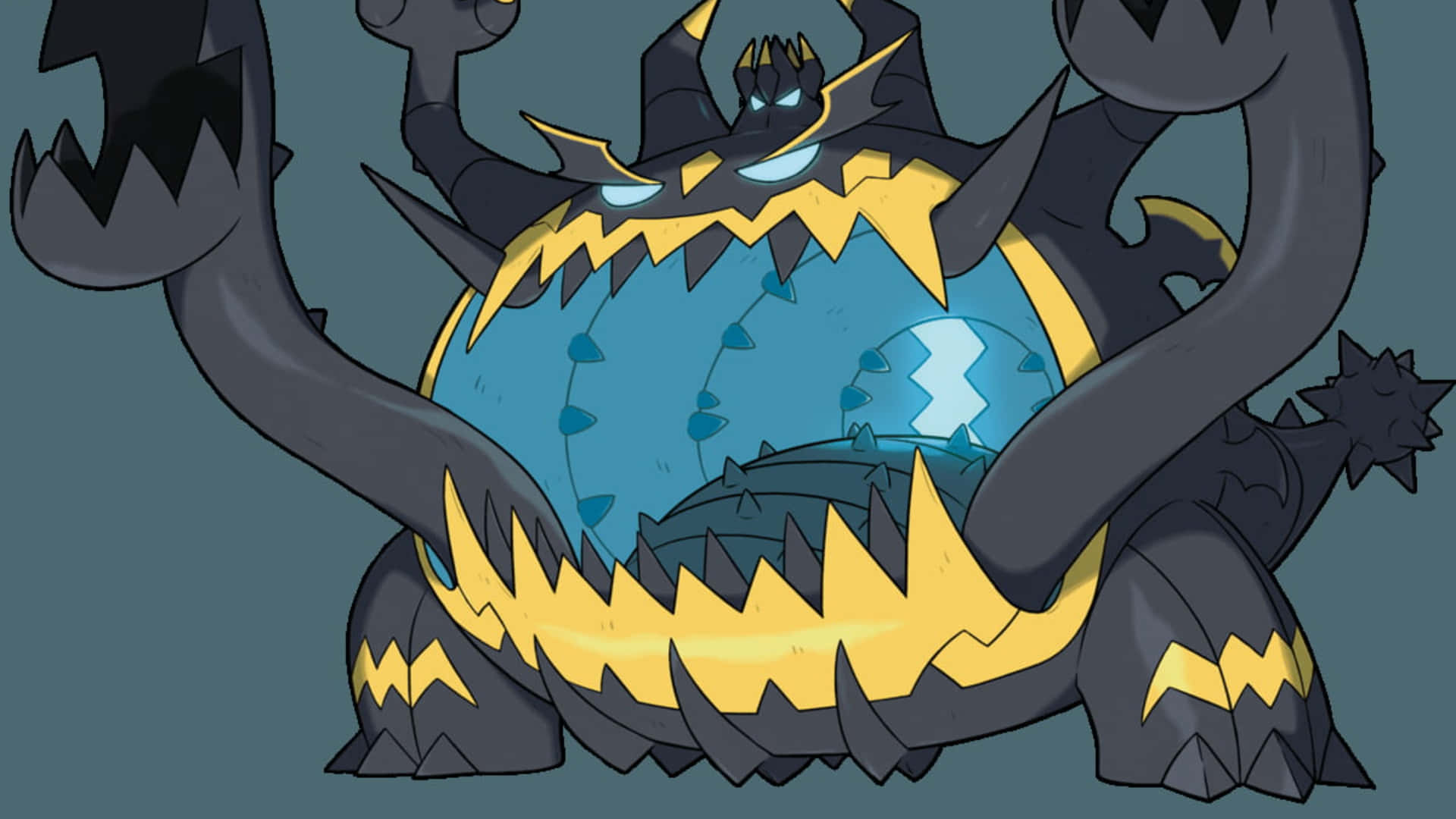 Guzzlord Big Open Mouth Background