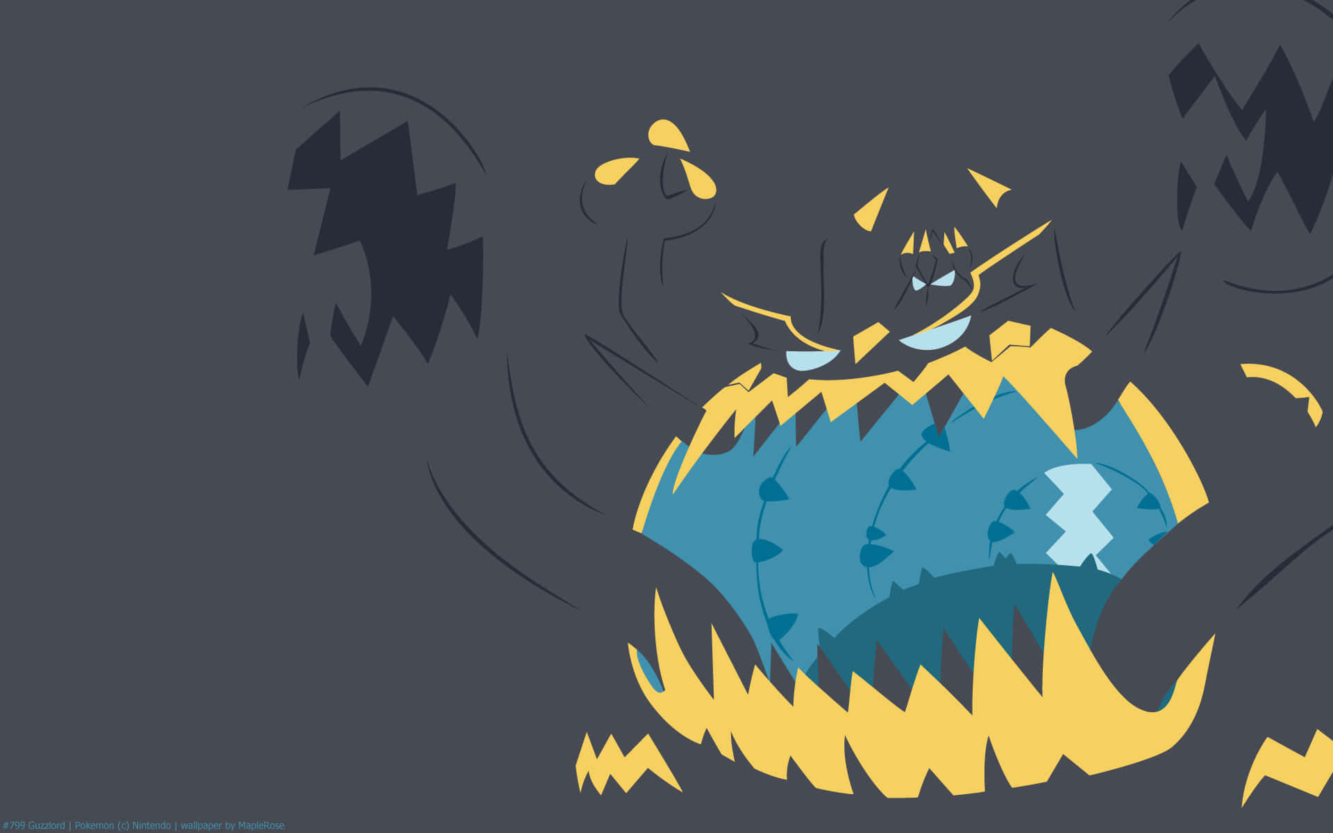 Guzzlord Gray Background