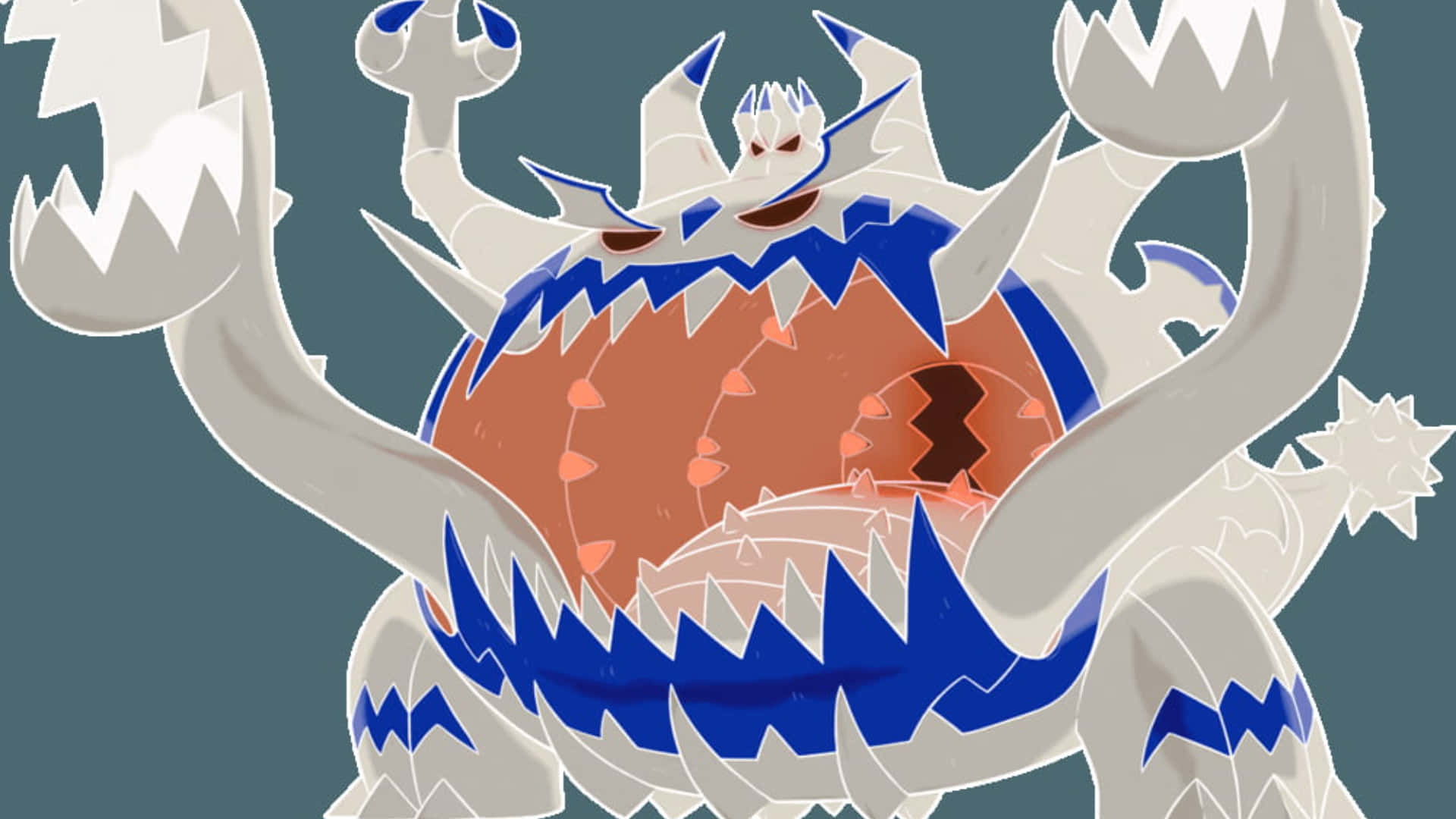 Guzzlord Inverted Colors Background
