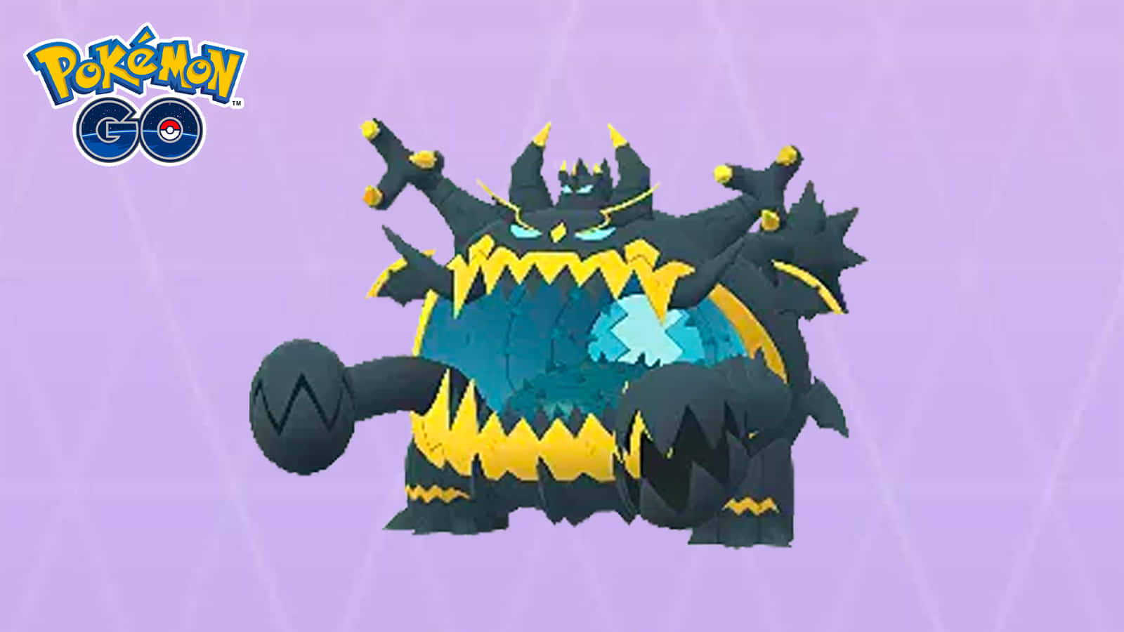 Guzzlord Purple Aesthetic Pokemon Go Background