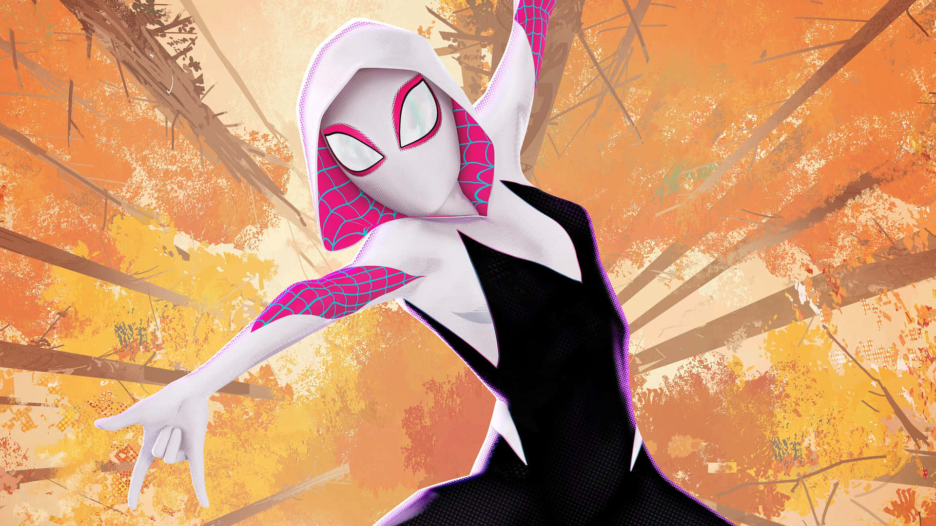 Gwen Spider Man Pfp Background