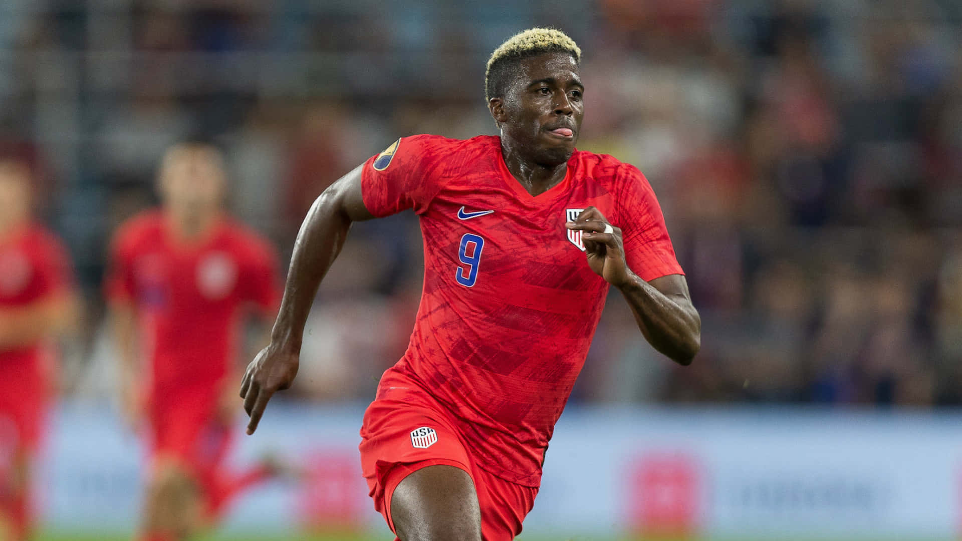 Gyasi Zardes Against Guyana Background