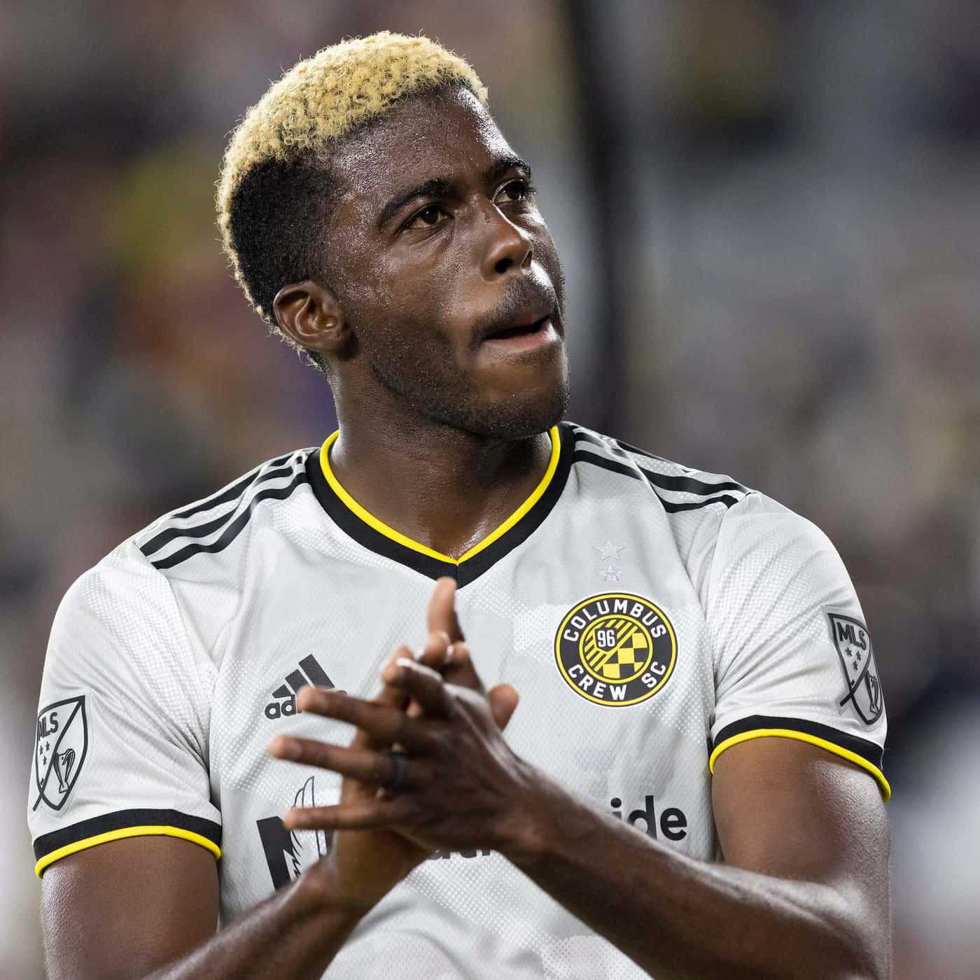 Gyasi Zardes Applauds Against Inter Miami Background