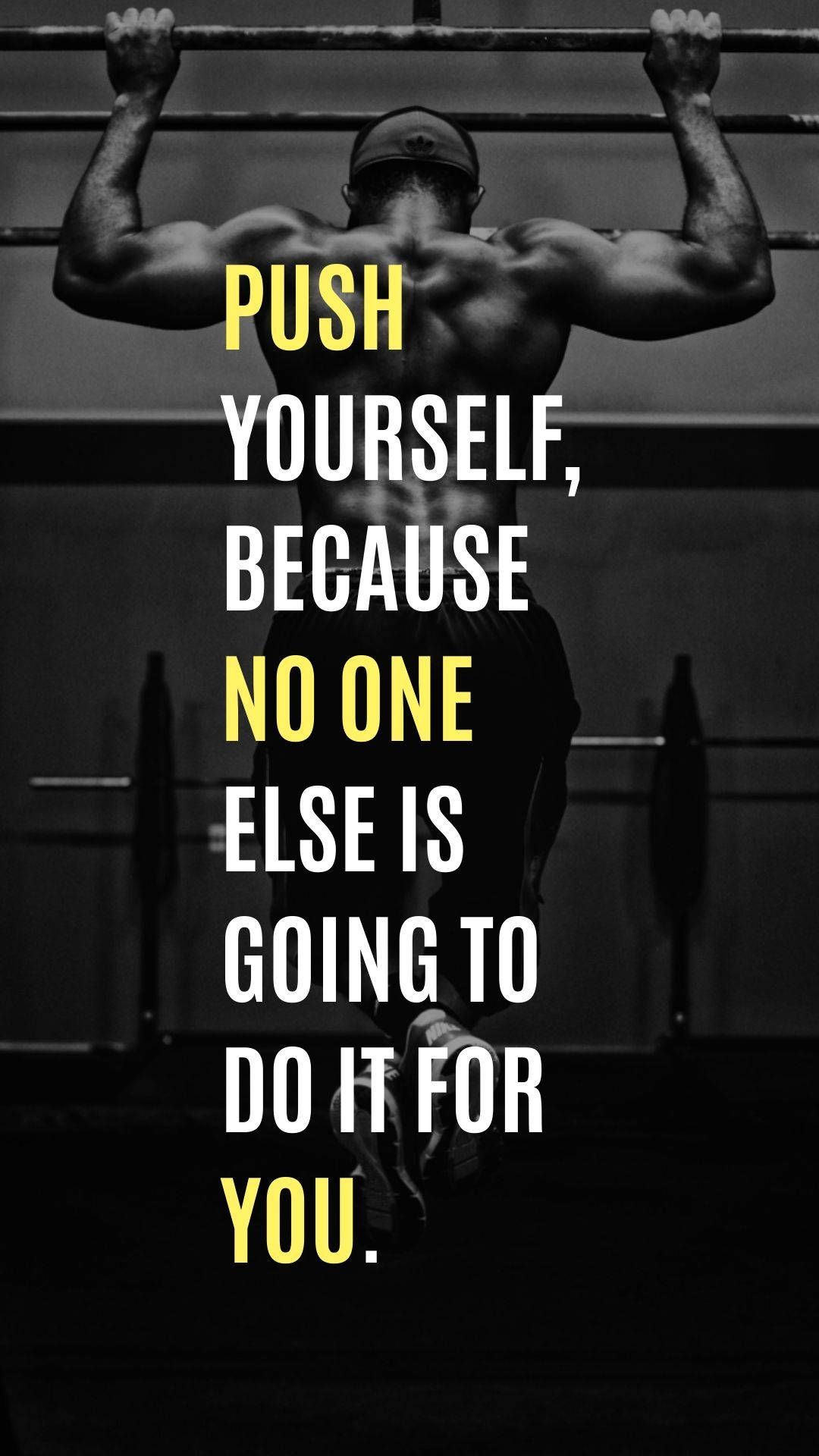 Gym Motivational Mobile Background