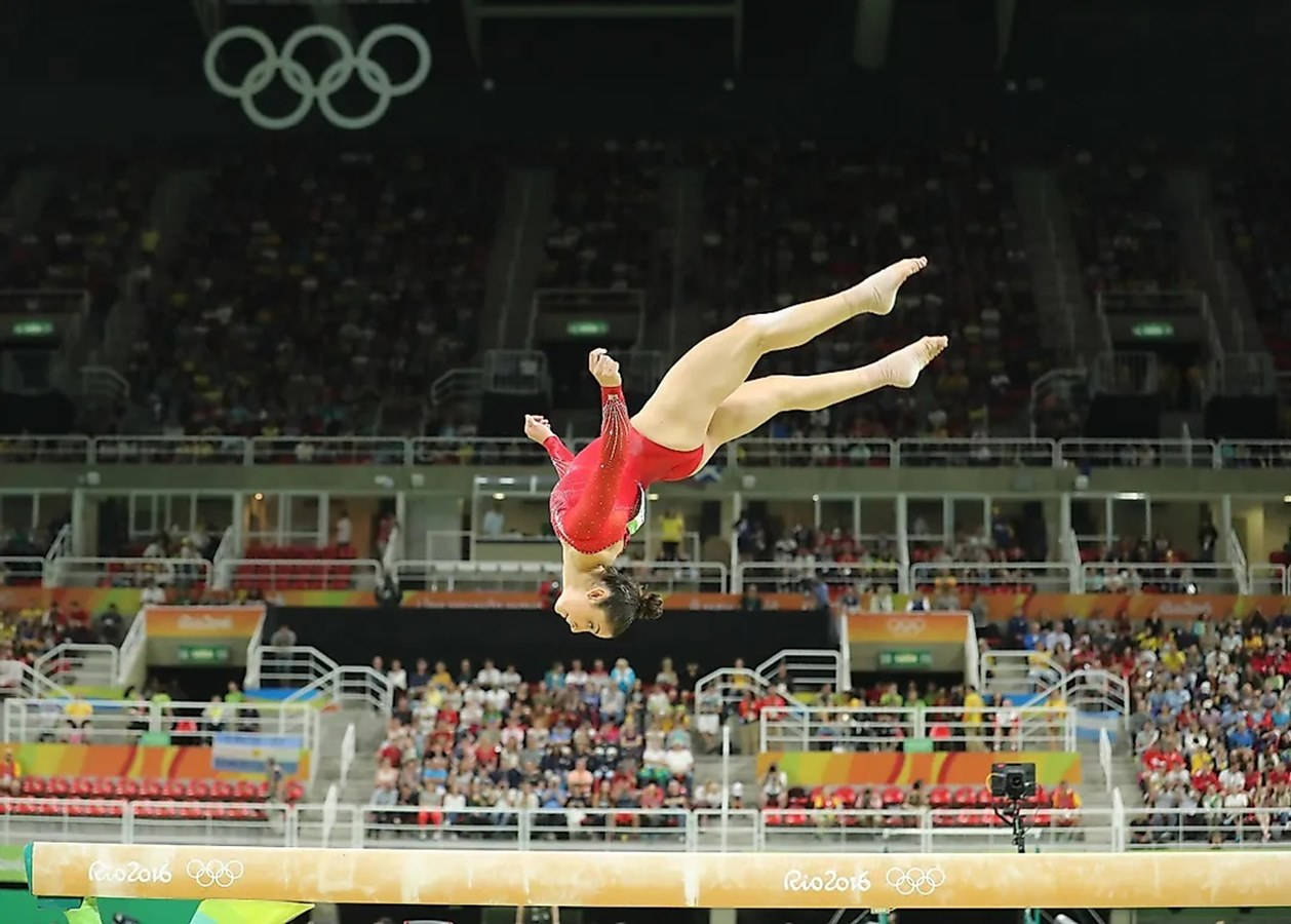 Gymnastics Olympic Sports Background