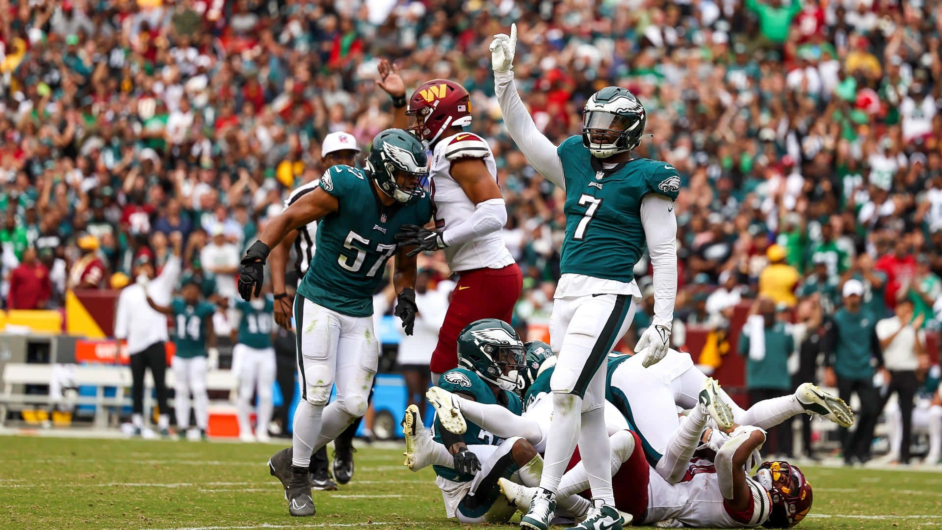 Haason Reddick Philadelphia Eagles Top Player Background