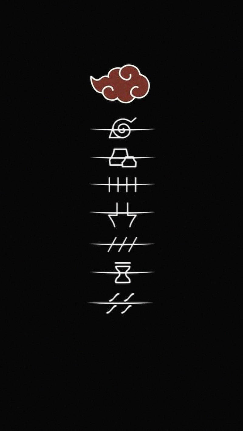 Hachimaki Akatsuki Cloud Iphone Background