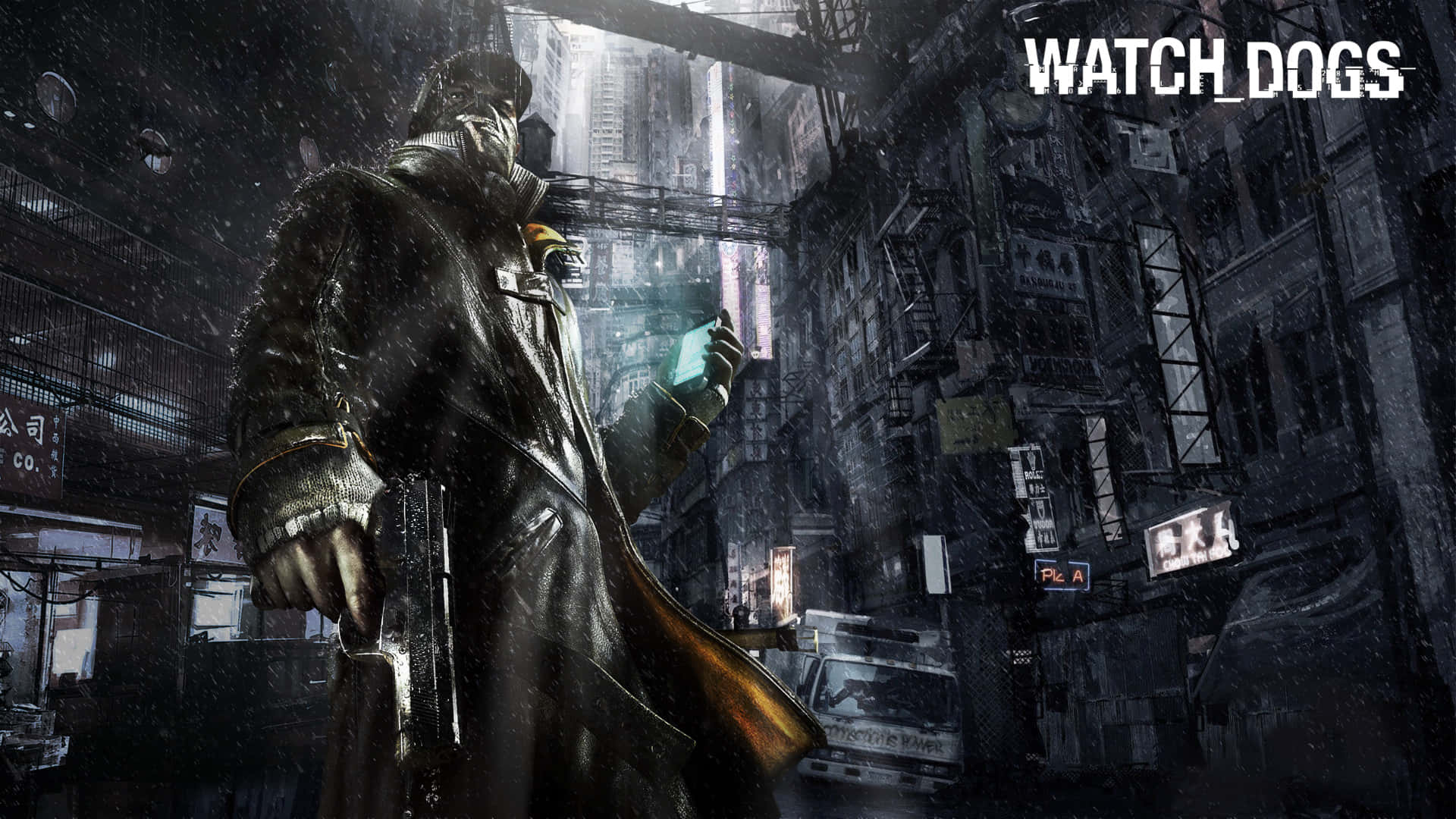 Hack The World With Watch Dogs Background