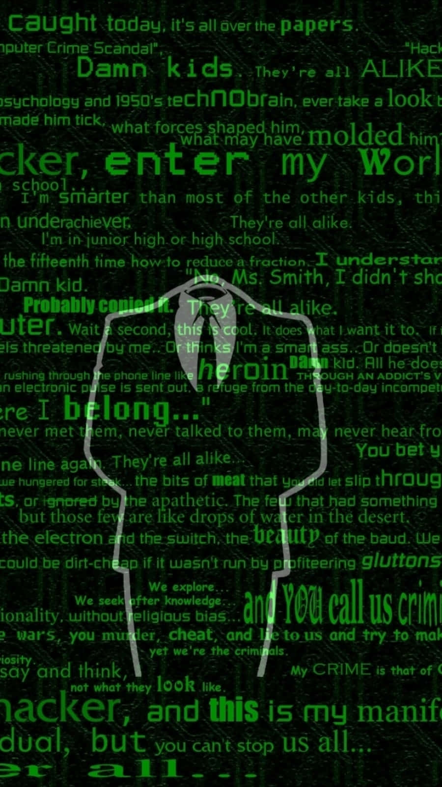 Hacker_ Manifesto_ Background Background