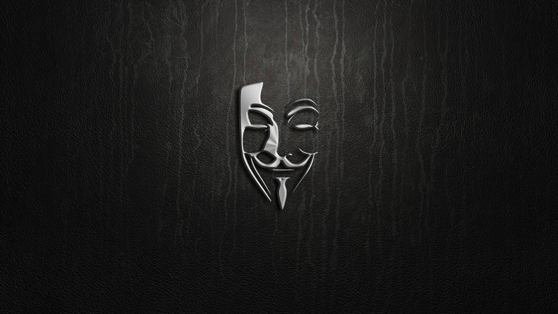 Hacker Mask Logo Full Hd Background