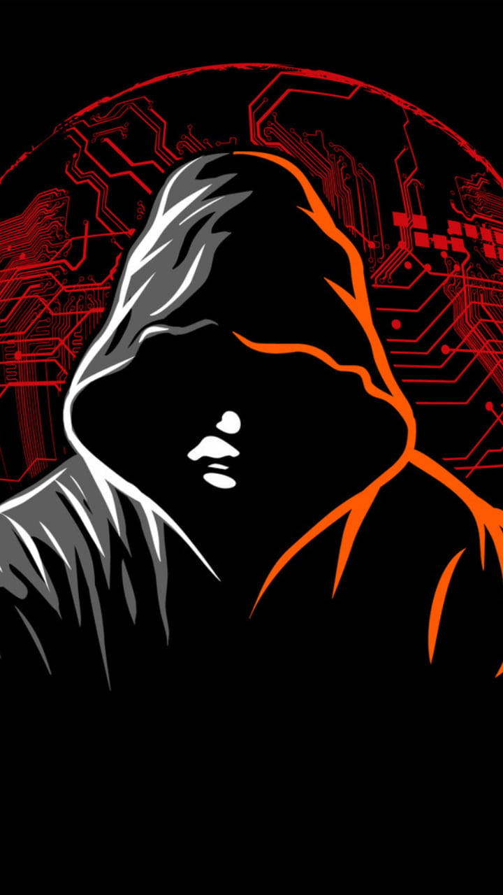 Hacker With Technology Art Hacking Android Background