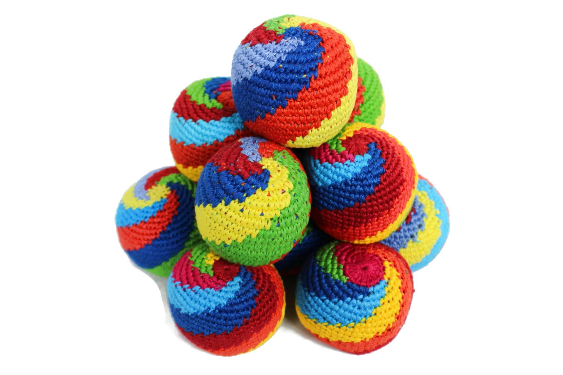 Hacky Sack Crochet Colors Waves