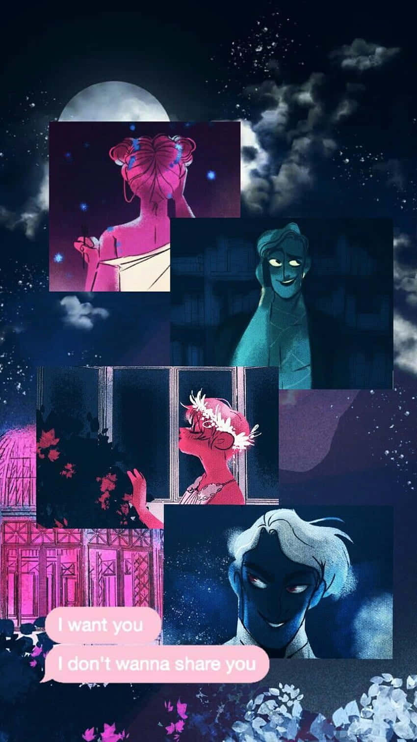 Hades And Persephone's Star-crossed Romance Unfolds In The Comic Webtoon Lore Olympus.