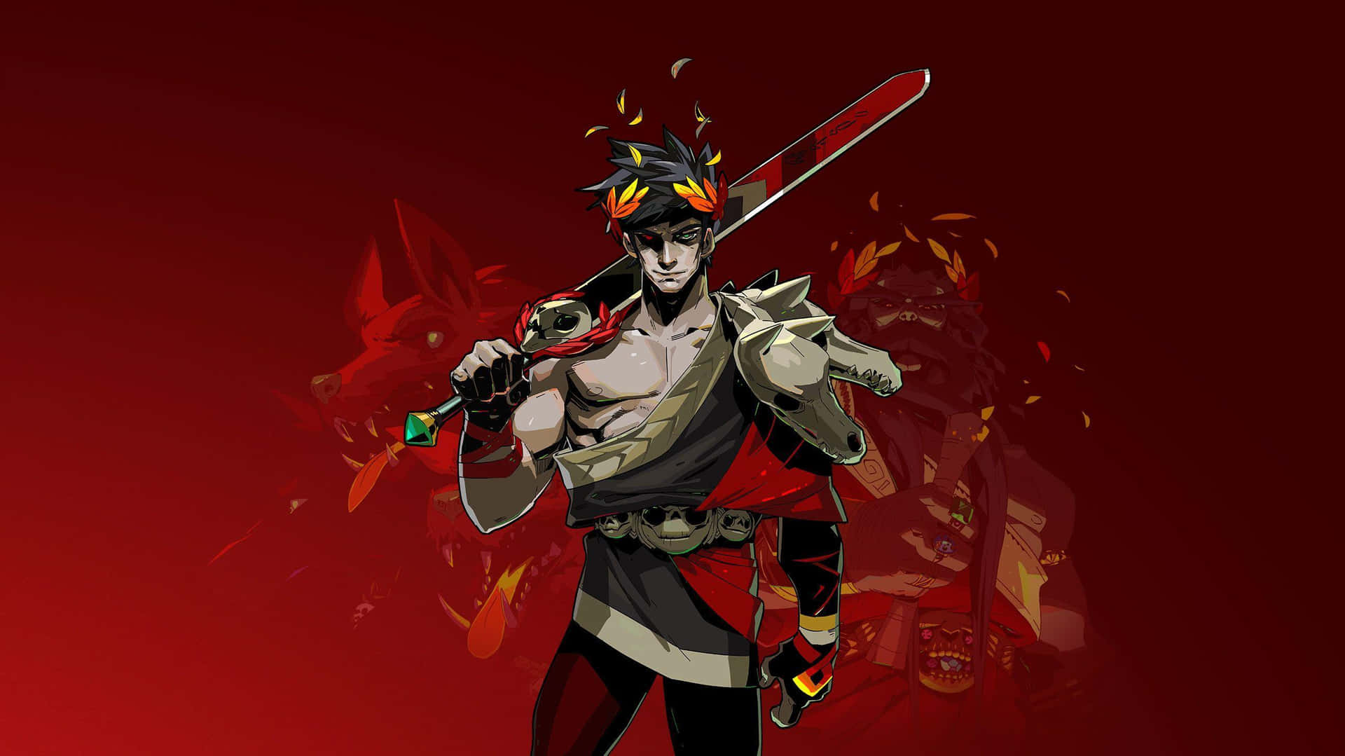 Hades Game Protagonist Artwork Background