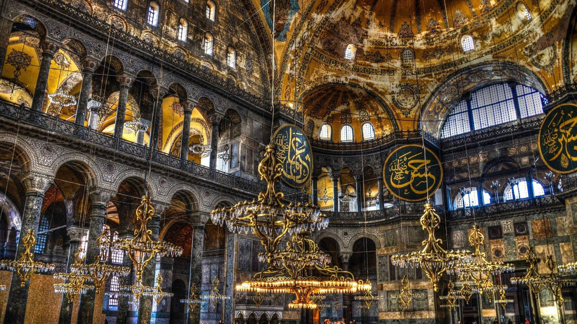 Hagia Sophia 2nd Floor Background