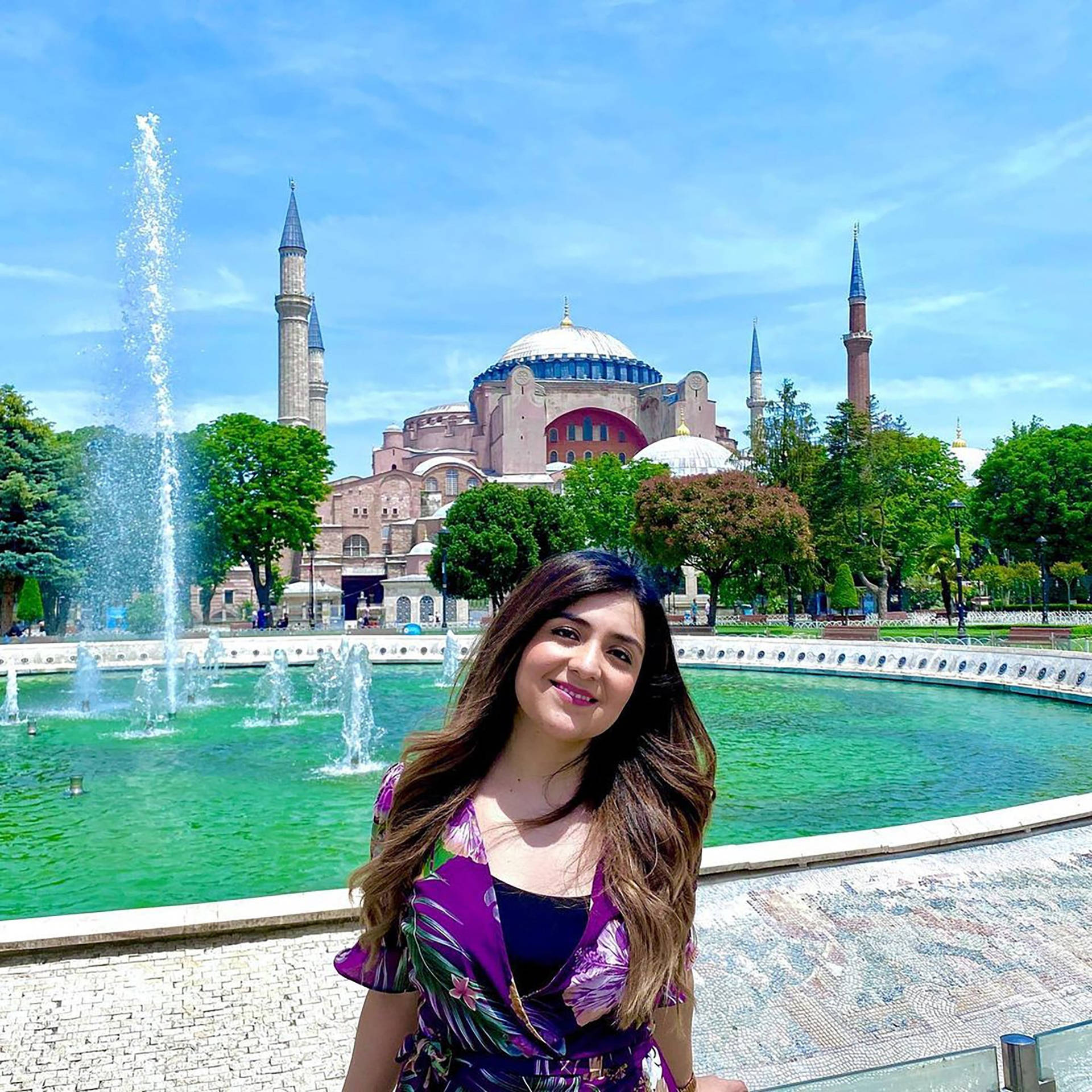 Hagia Sophia Church Istanbul Background