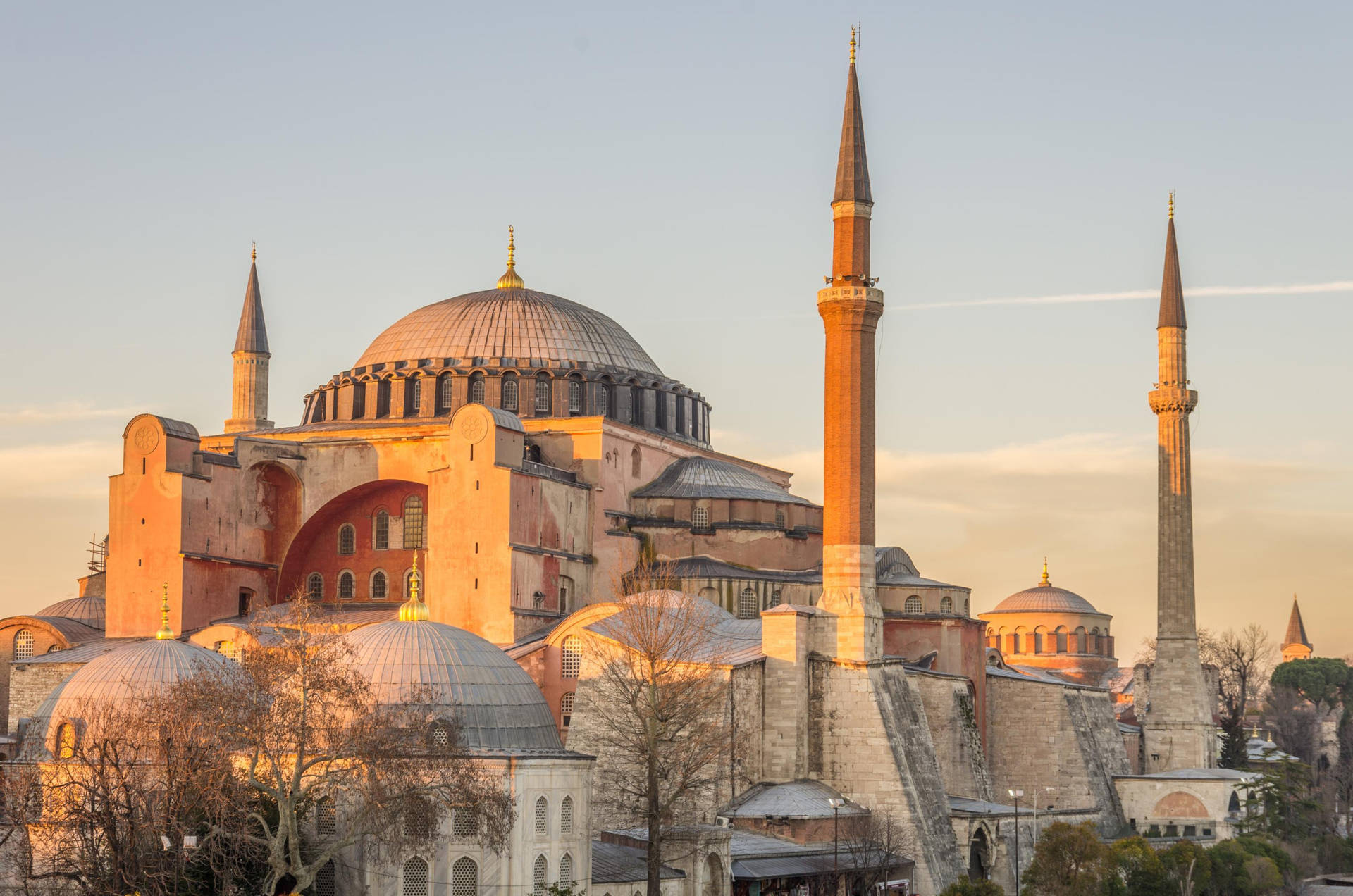 Hagia Sophia From The Right-side