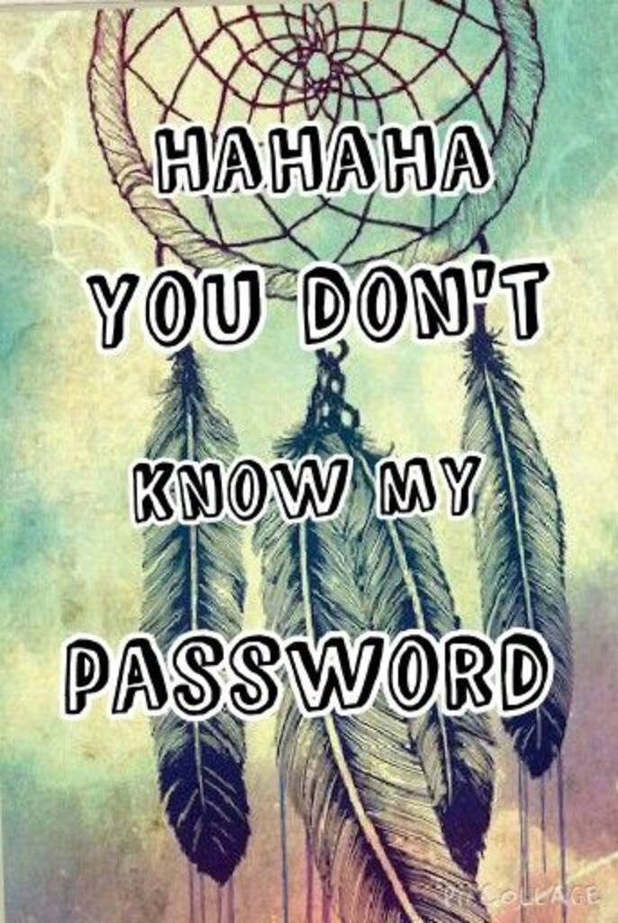 Hahaha You Dont Know My Password 686 X 1024 Background