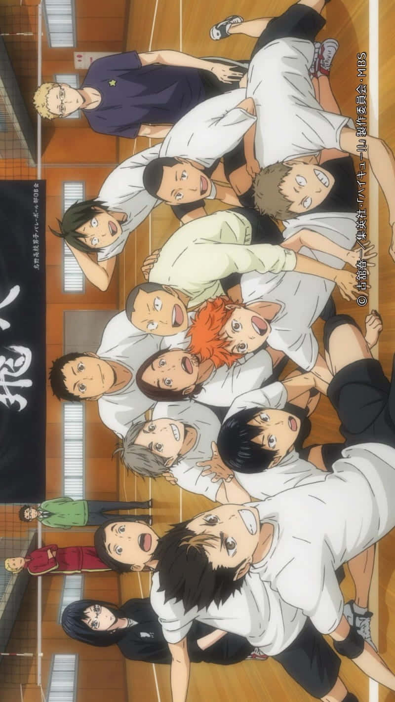Haikyuu And Karasuno, The Ultimate Rivals Background
