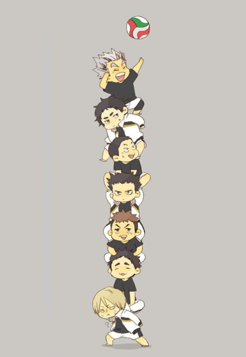 Haikyuu Animated Team Tower Background