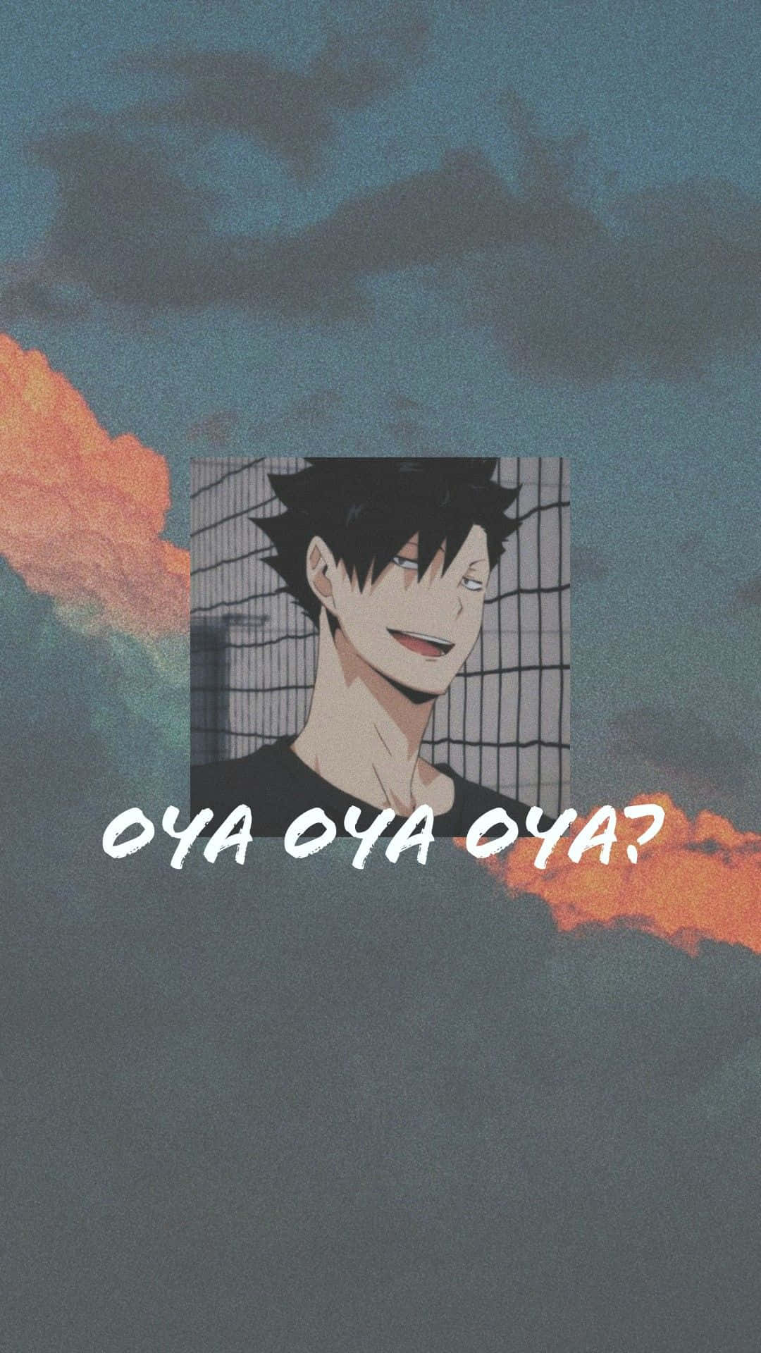 Haikyuu Anime Character Oya Oya Oya Phone Wallpaper Background