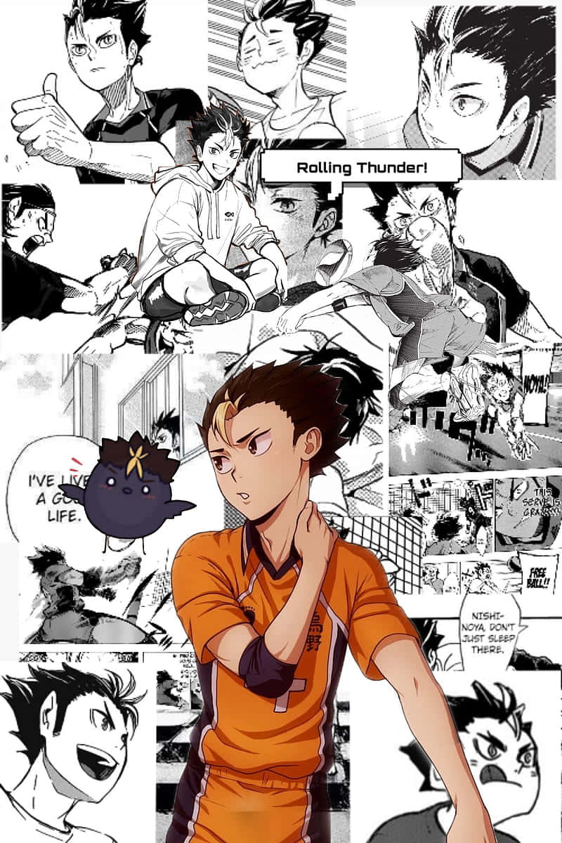 Haikyuu Anime Nishinoya Manga Background
