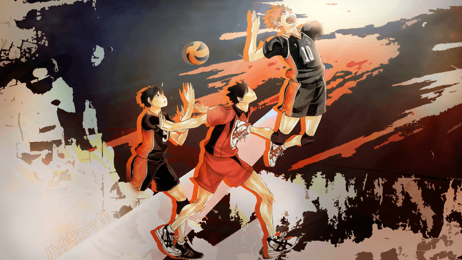 Haikyuu Anime Volleyball Hd Background