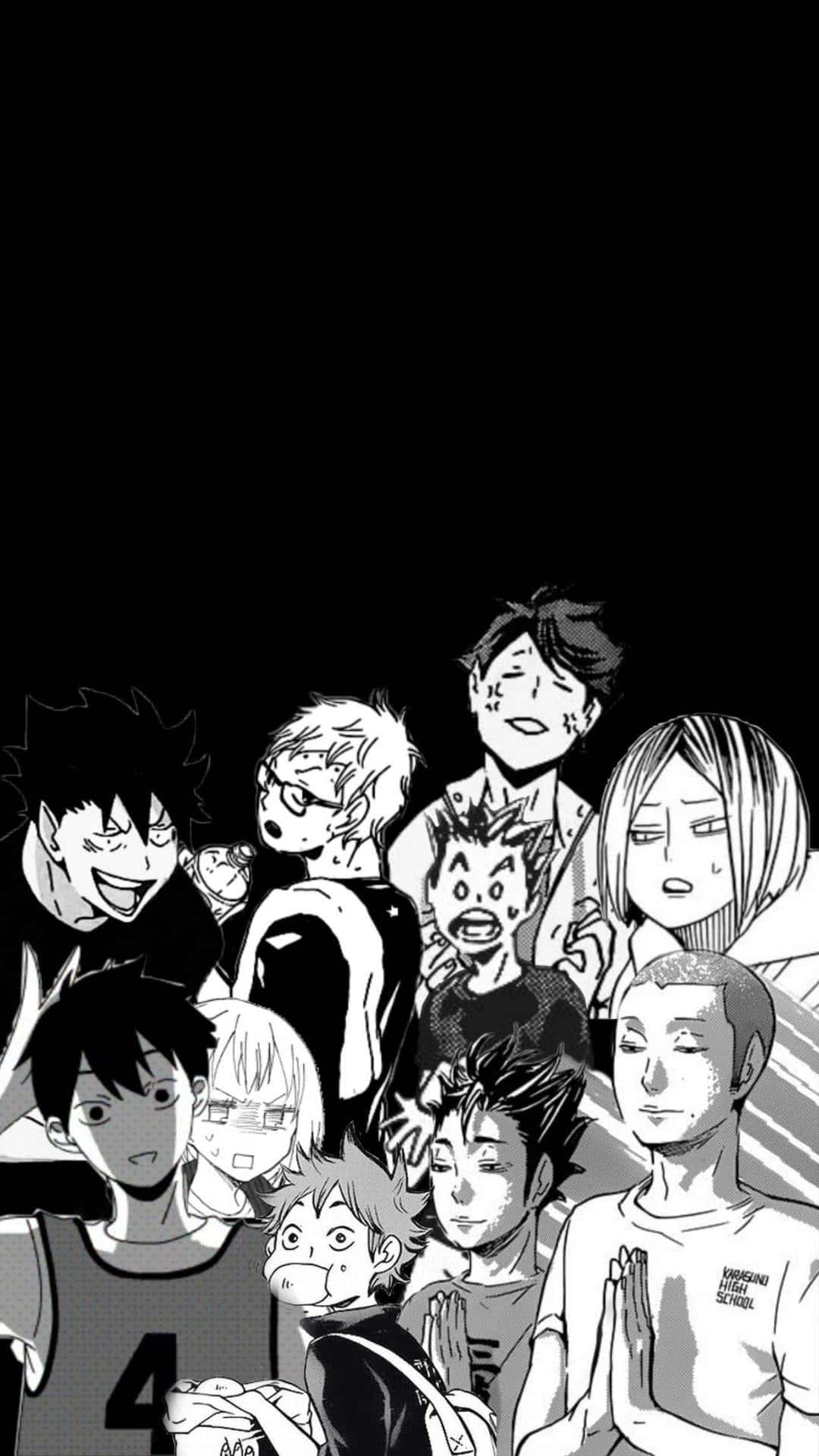 Haikyuu Characters Phone Wallpaper Background