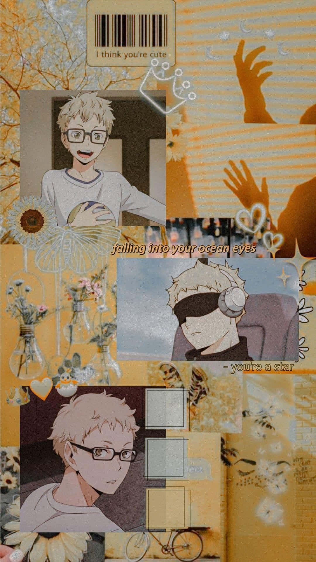 Haikyuu Collage Aesthetic Wallpaper Background