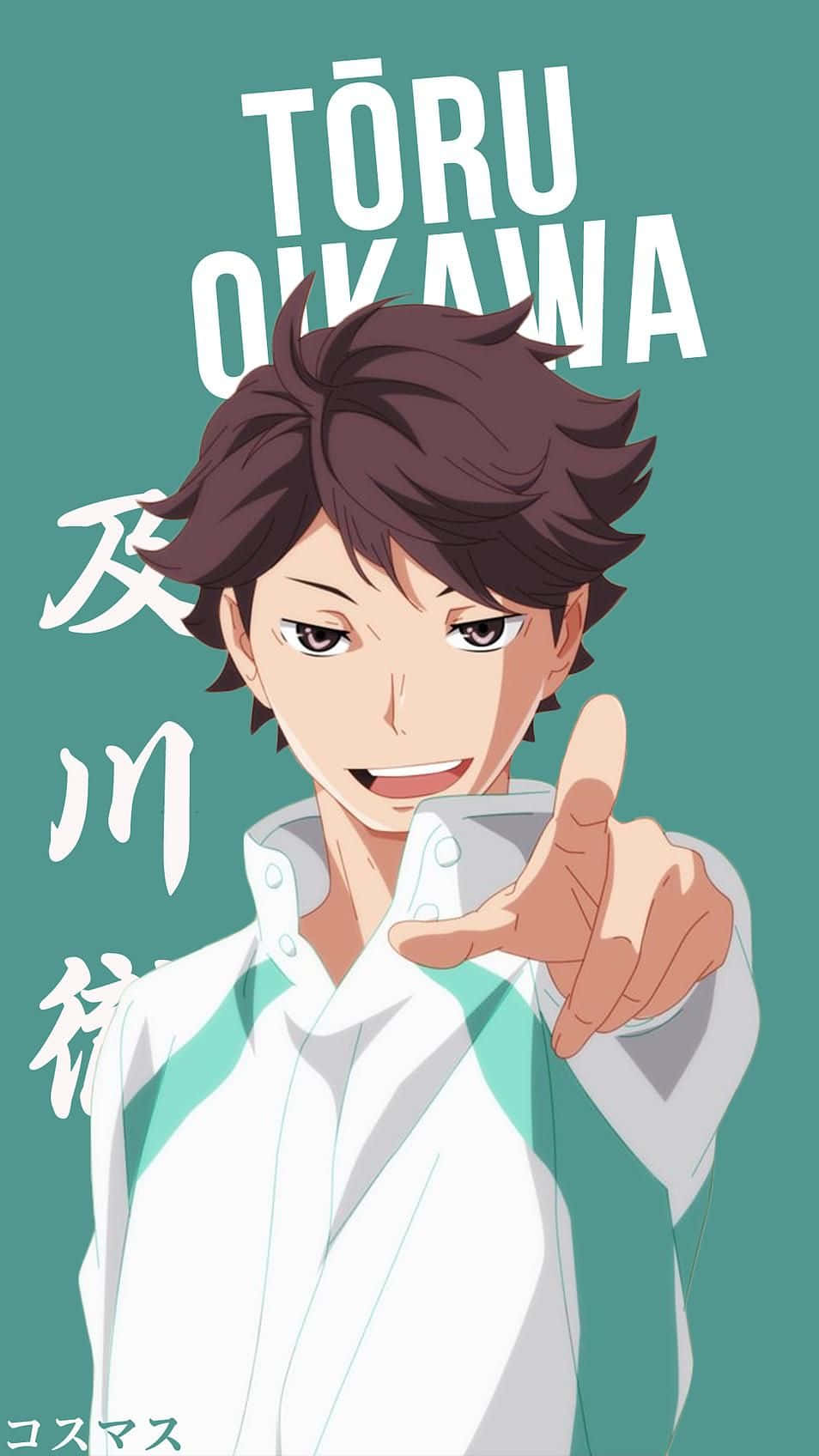 Haikyuu Iphone Toru Oikawa Digital Art Background