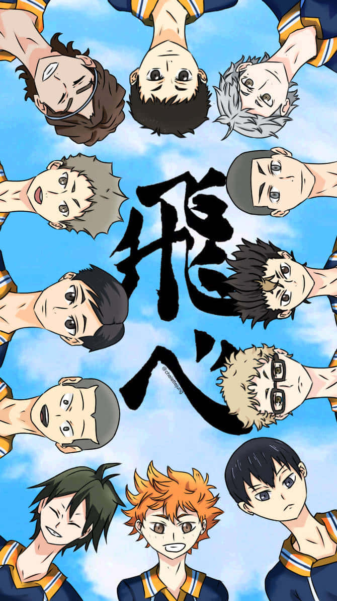 Haikyuu Team Karasuno Circle