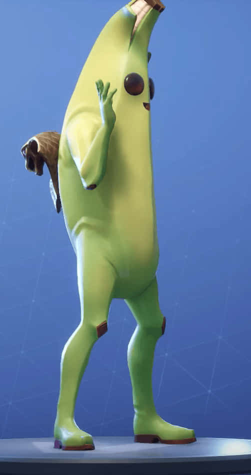 Hailing From The Successful Fortnite Series - The Unforgettable Peely Character Background