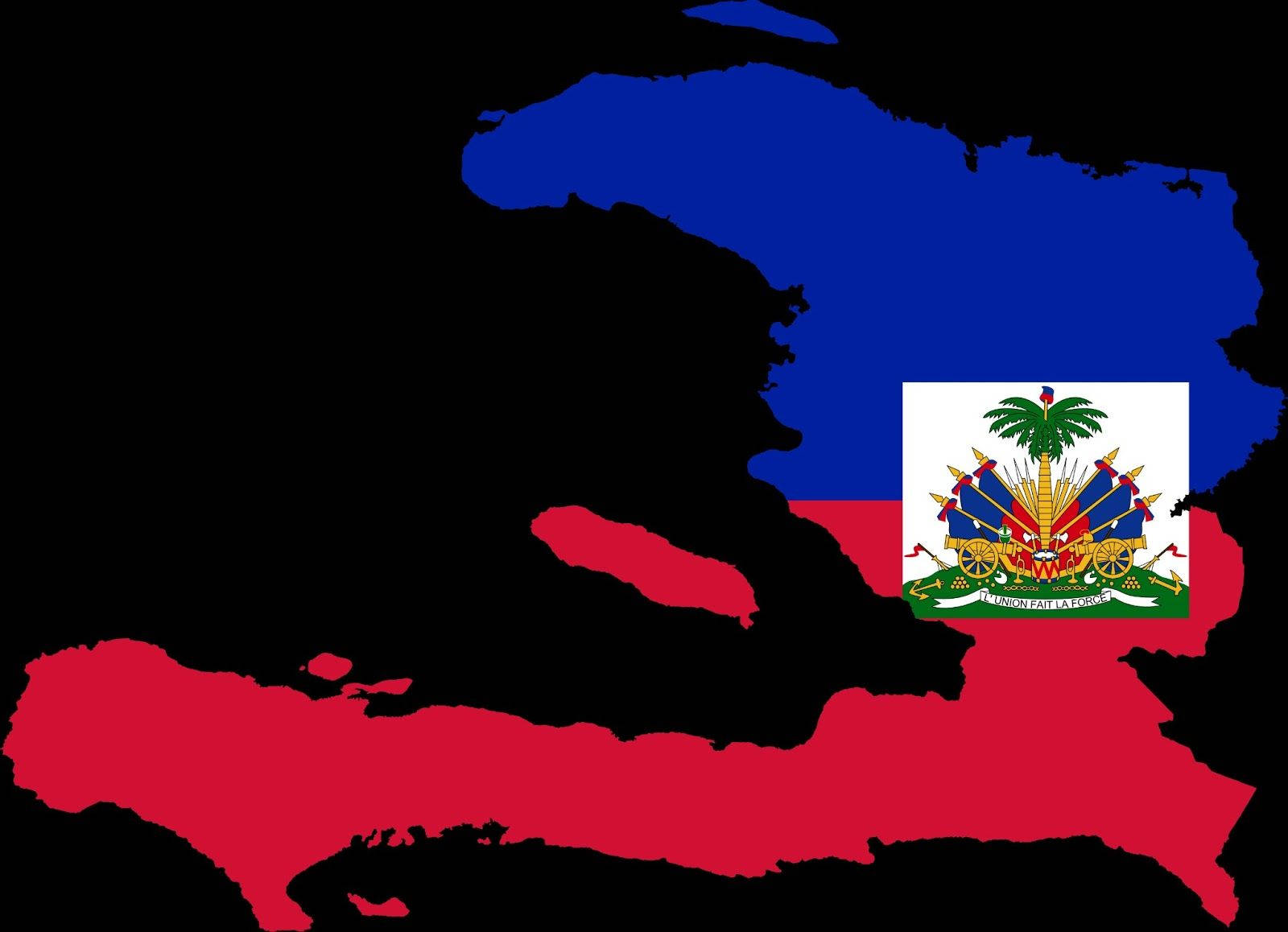 Haiti Country Map Background