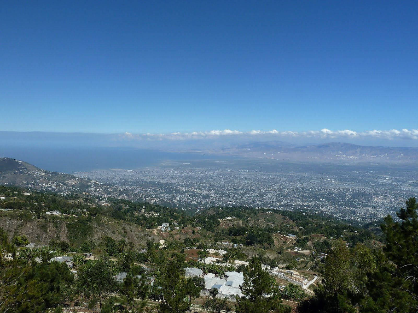 Haiti Land Area Background
