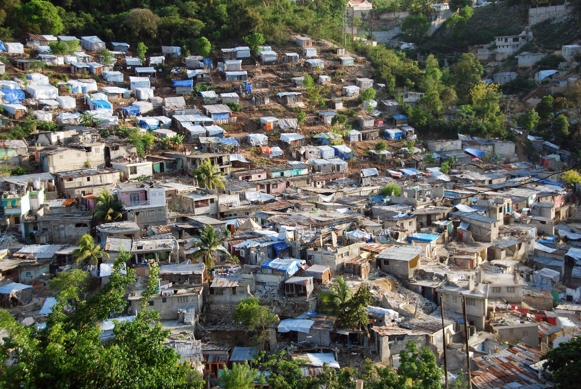 Haiti Packed Community Background