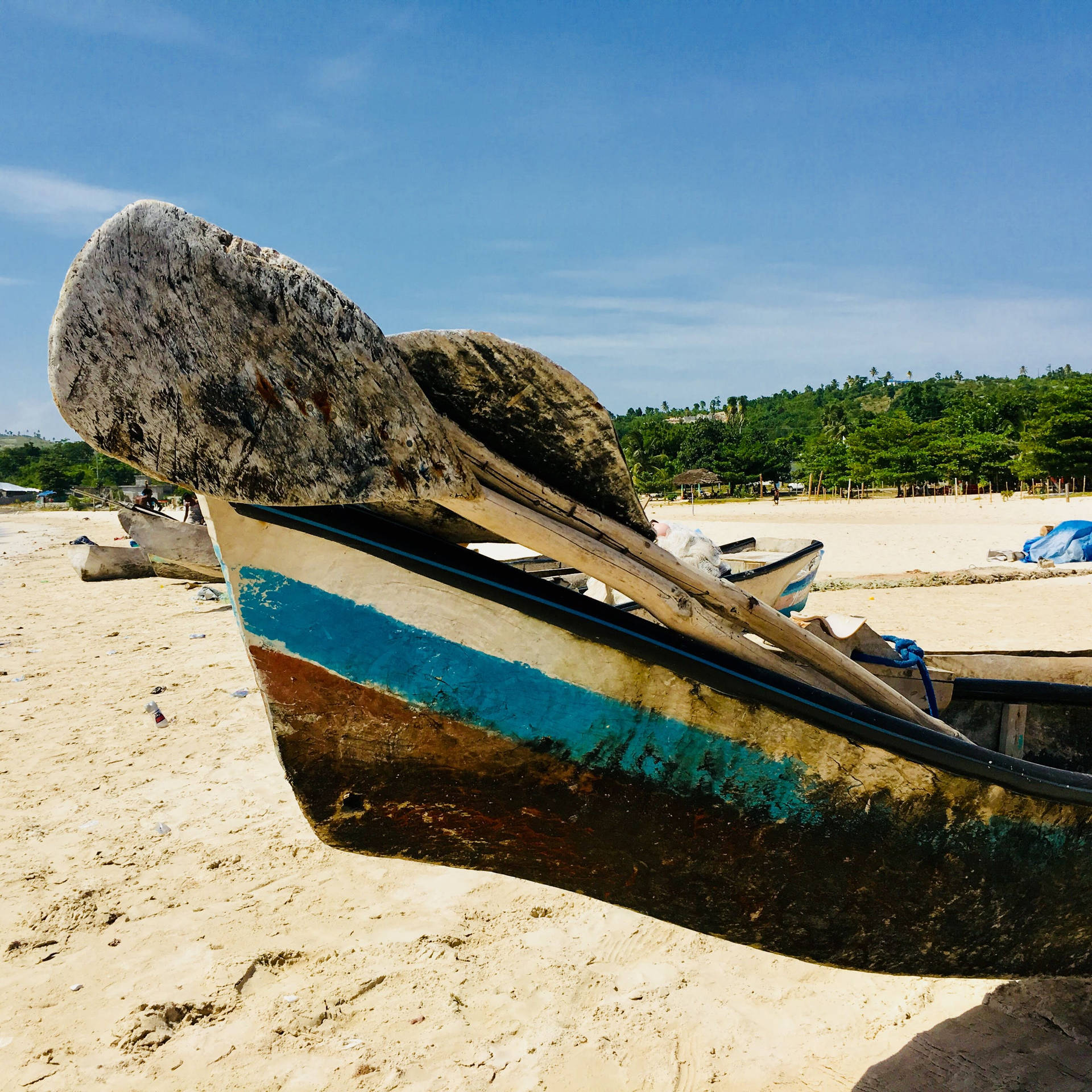 Haiti Worn Boat