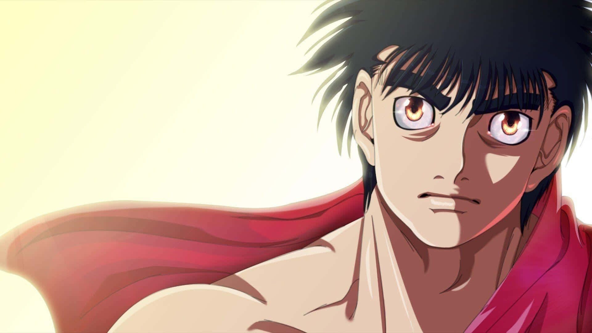 Hajime No Ippo Anime Boxer Portrait Background