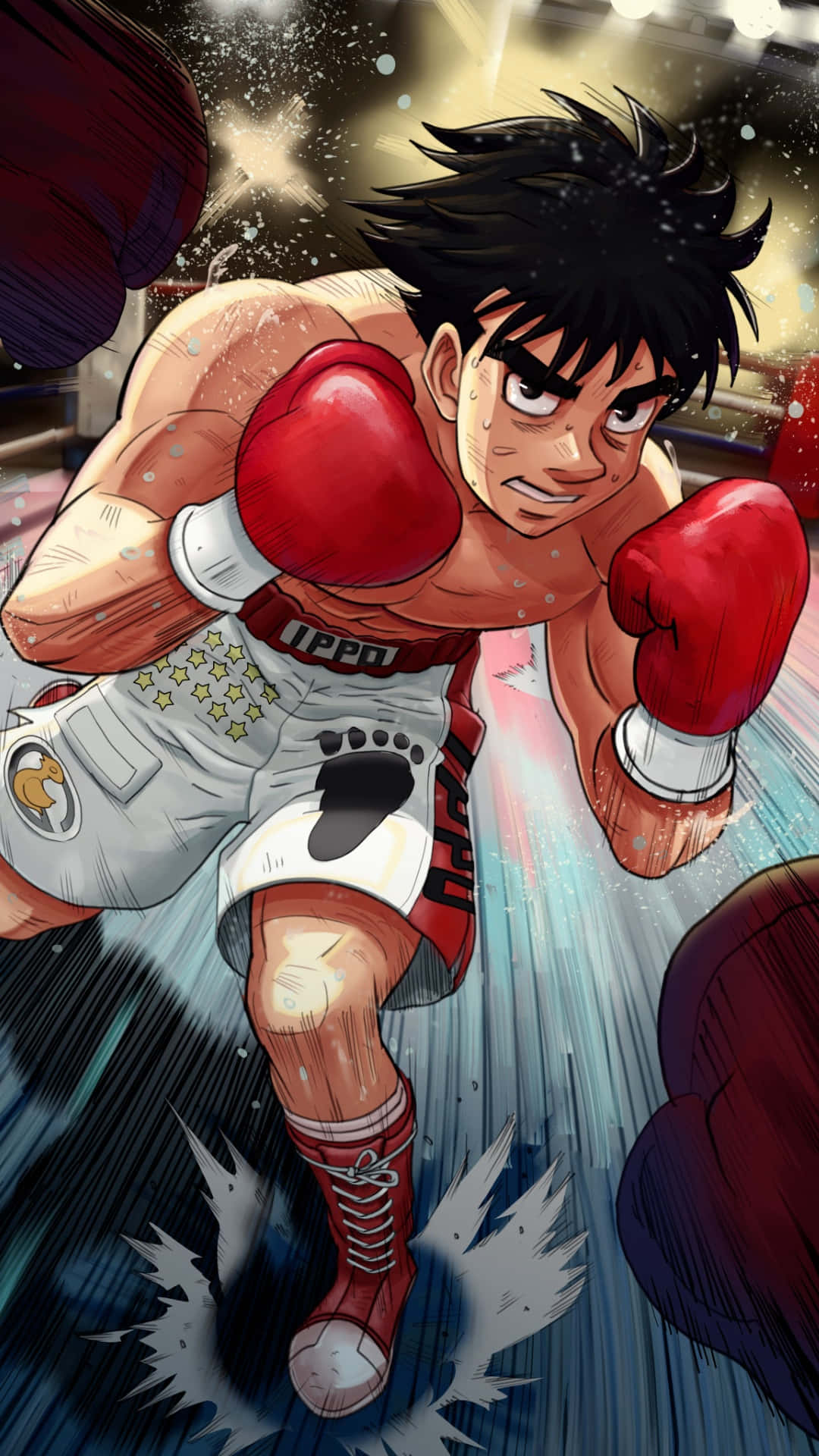 Hajime_no_ Ippo_ Boxing_ Action Background