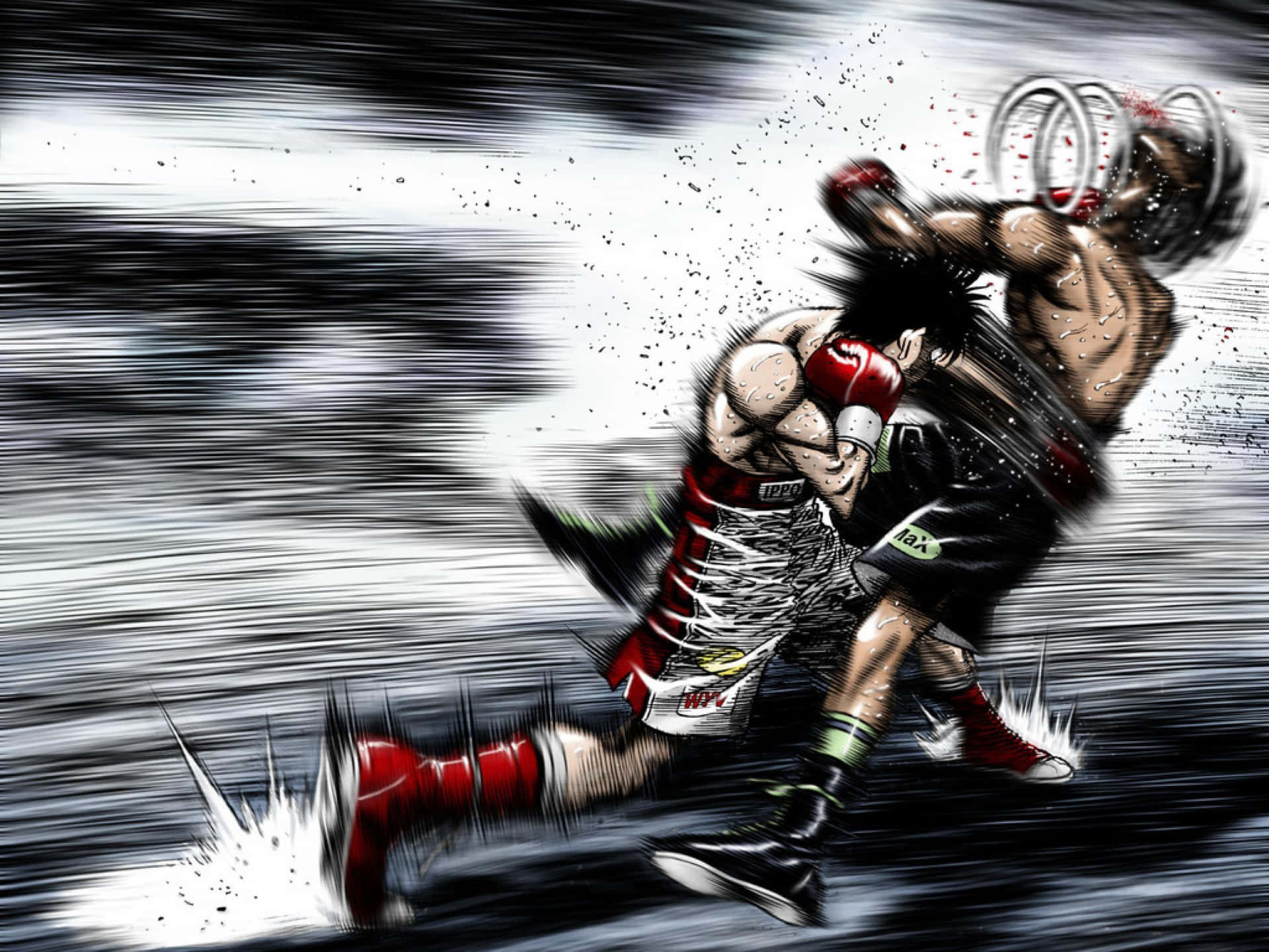 Hajime_no_ Ippo_ Dynamic_ Punch_ Impact Background