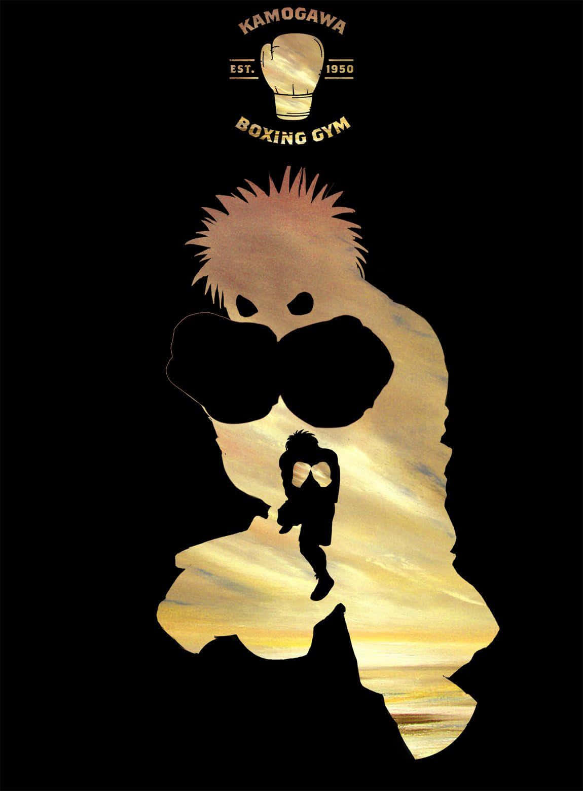 Hajimeno Ippo Boxing Spirit Silhouette