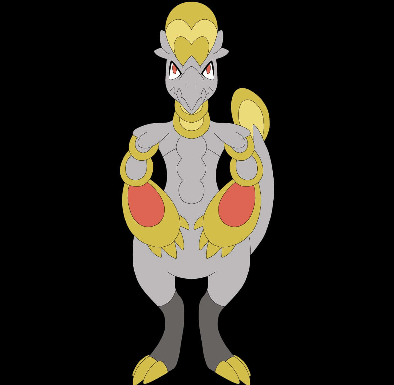 Hakamo-o Stands Tall, Proud Of Its Strength And Power Background