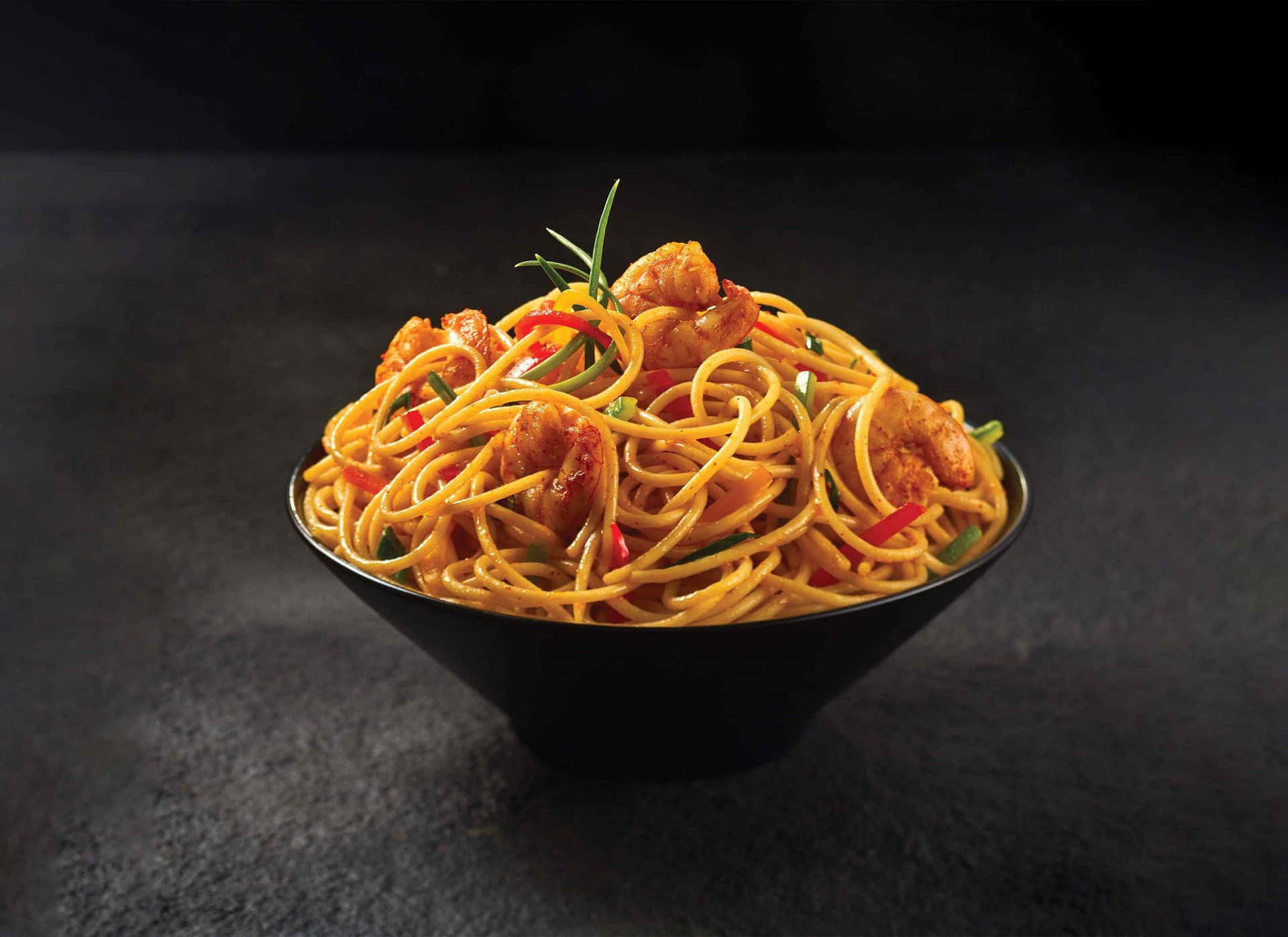 Hakka Noodles In A Bowl Background