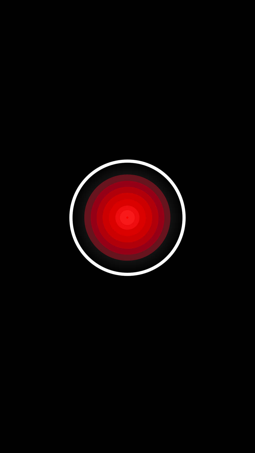 Hal 9000 Phone Red Eye Background