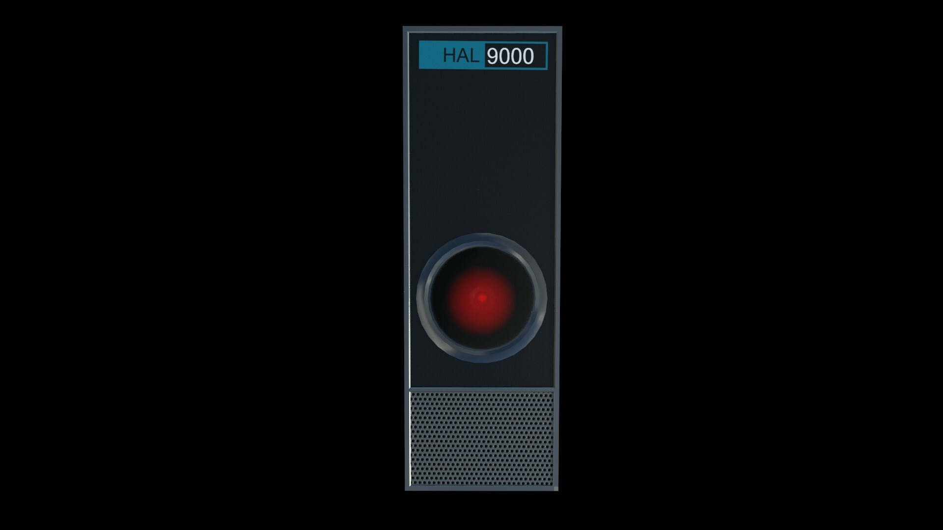 Hal 9000 Supervising The Launch Of A Space Mission. Background