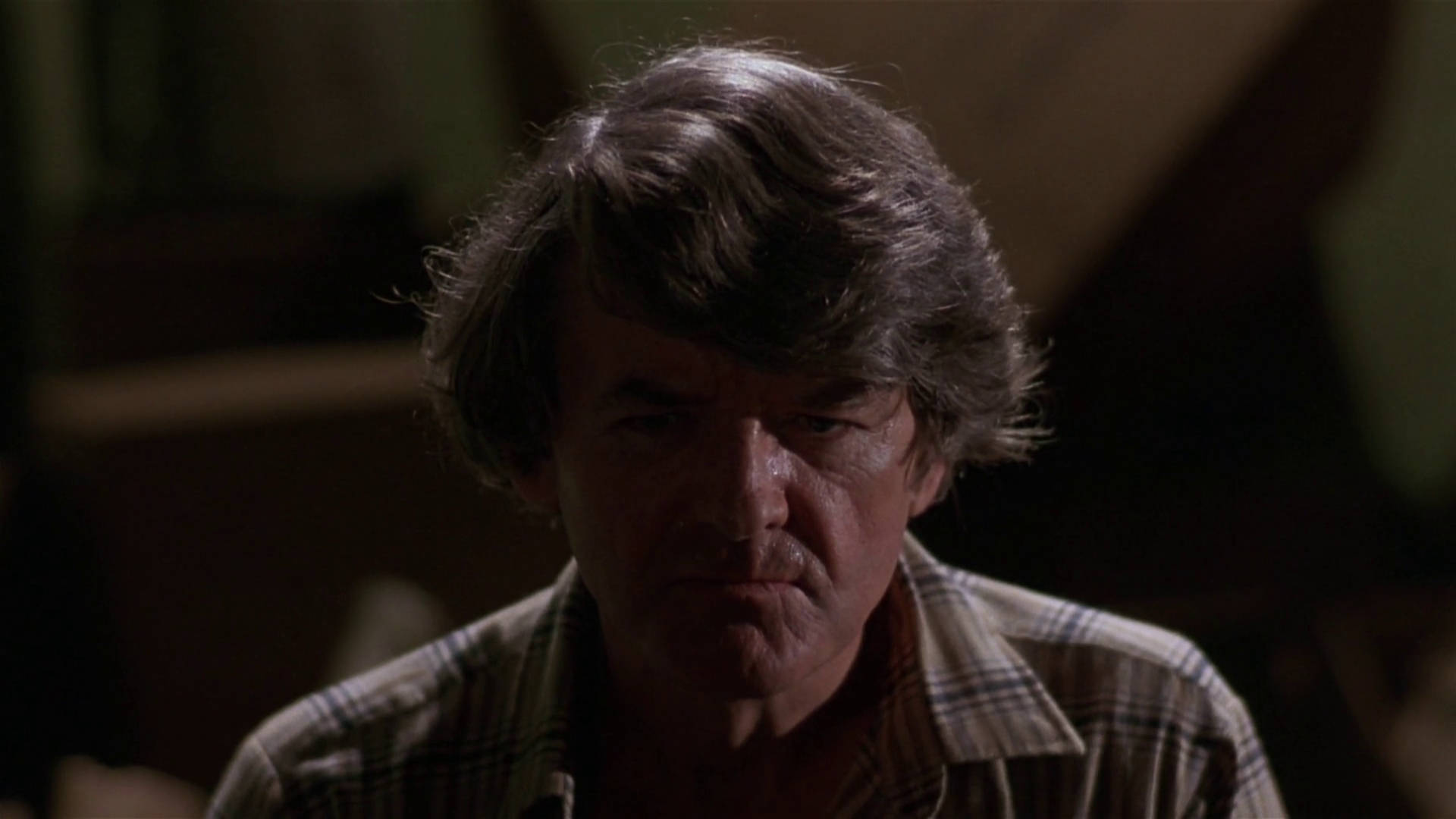 Hal Holbrook Long Hair From A Movie Scene Background