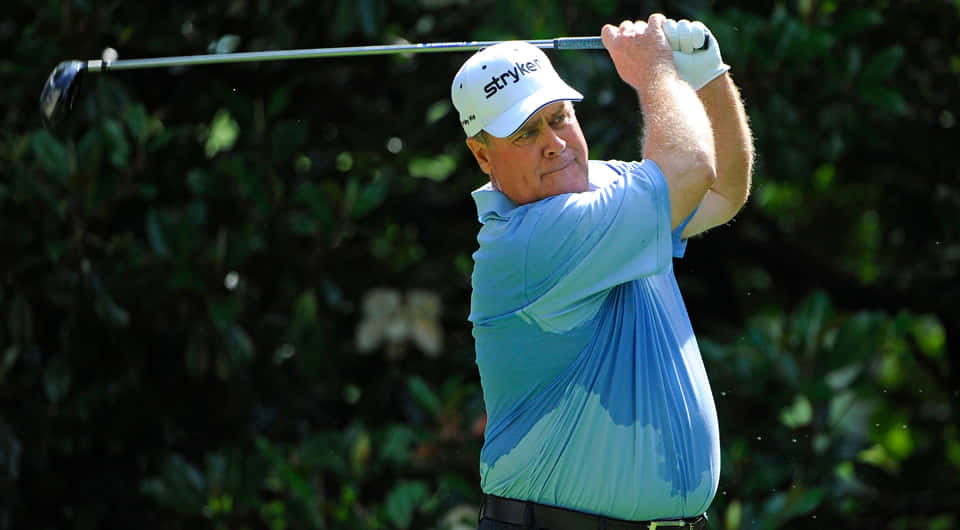 Hal Sutton In A Light Blue Shirt