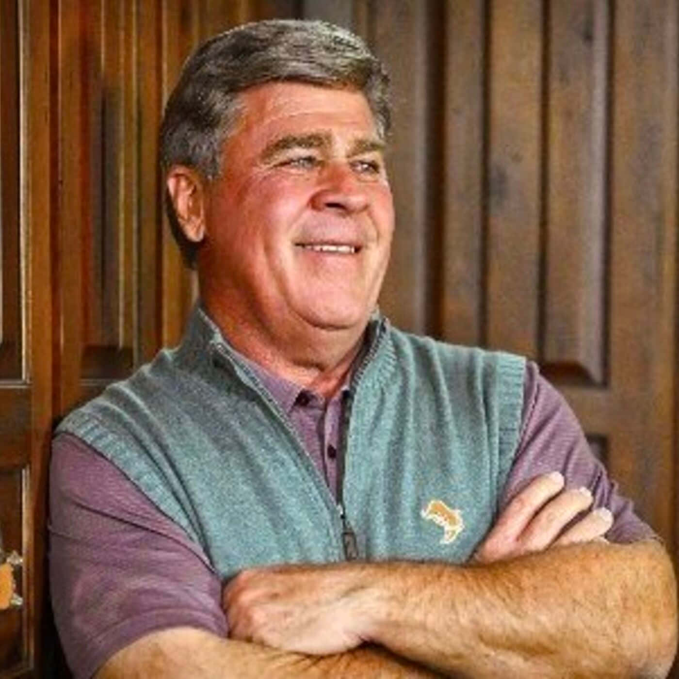 Hal Sutton Smiling With Arms Crossed